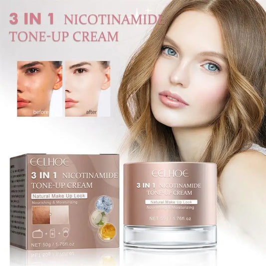 Nicotinamide Brightening Cream Spots Freckle Removing Melanin Whitening Cream Rice Extract Moisturizing Repair Face Cream